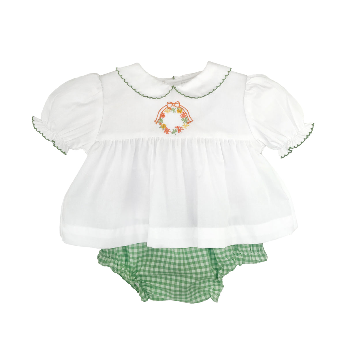 Wreath Diaper Set