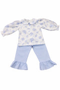 Blue Floral Set