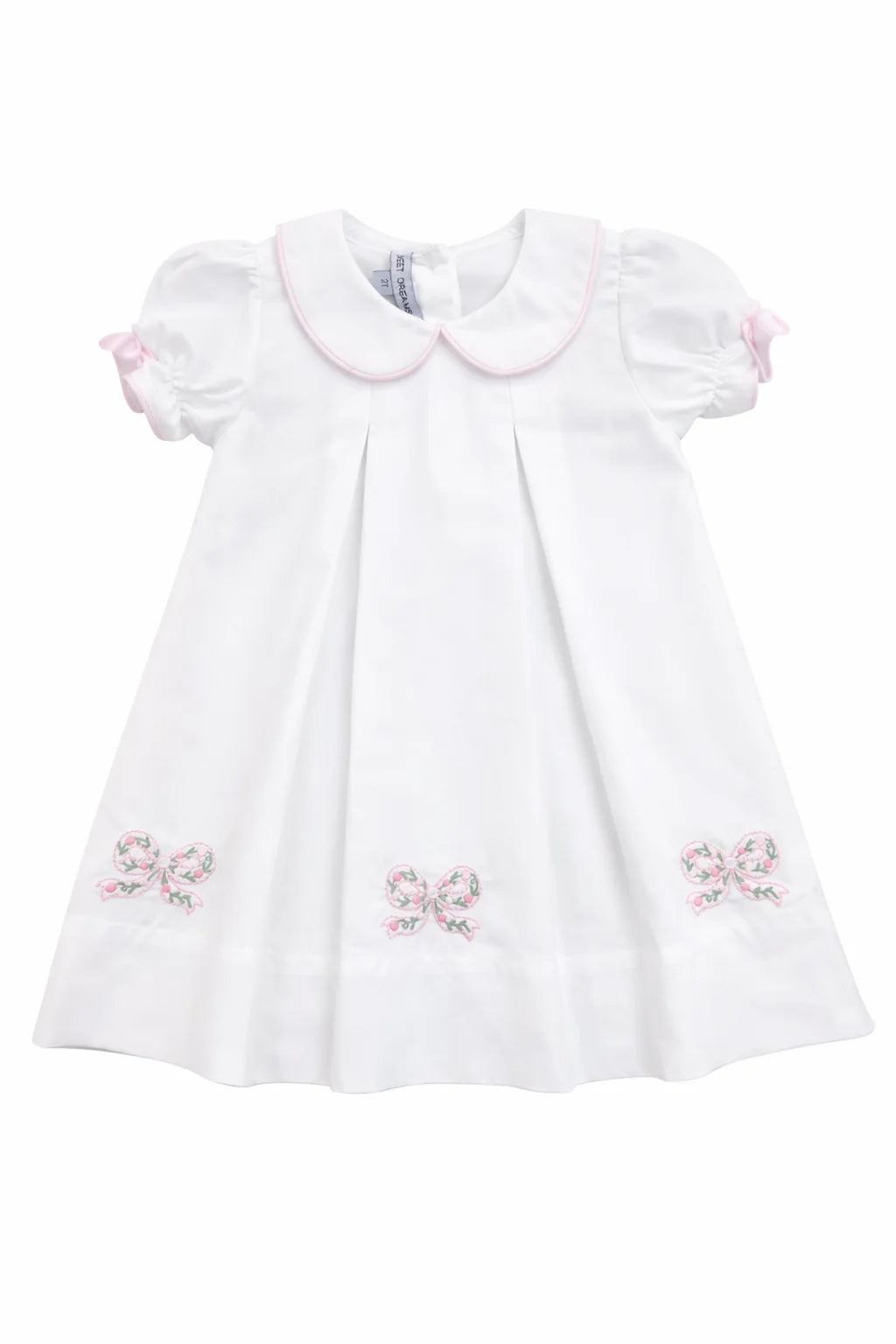 Bow Pleated Dress