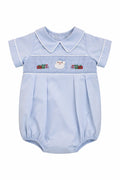 Blue Santa Smock Bubble